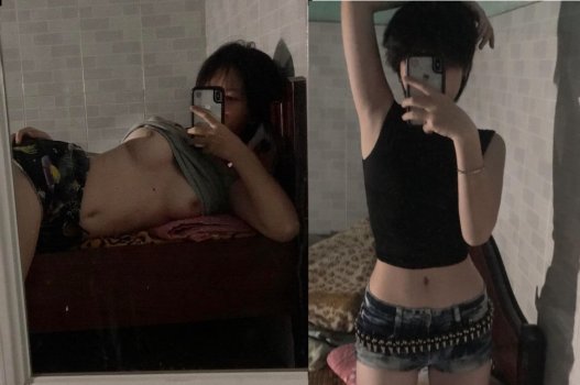 Clip gần gũi bí mật với em gái tóc ngắn dễ thương