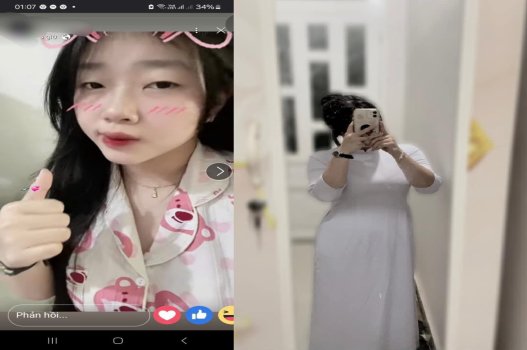 Clip nóng bỏng của Trần Linh nữ sinh dáng chuẩn