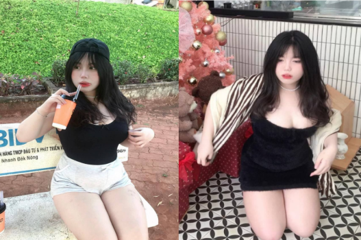 Em vú bự uốn cong vì phê lả