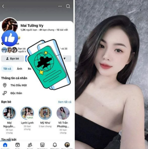 Gái xinh Thủ Dầu bị tung clip nóng