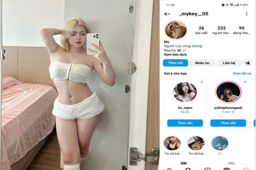 Mykey lộ clip dáng ngon không khuyết điểm