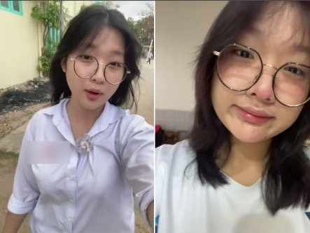 Nữ sinh Hoàng Hoa Thám Nha Trang hàng đẹp